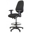 PS06D  Draughtsman & Counter Chair + Optional Chrome Footring & Height Adjustable Arms