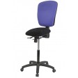 Posture Perch with High Back & lock on load castors
