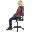 Posture Perch with High Back  & lock on load castors