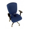 PS07 CC Coccyx chair with optionalAdjustable Arms & Aluminium Base