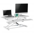 Ergo-Postural Sit Stand Desk converter White
