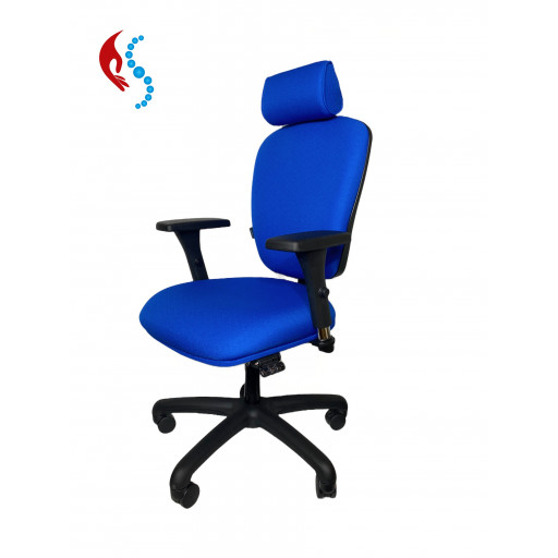 PS07LH with optional D4/ADJ arms and Multi Adjustable Headrest