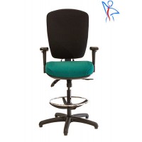  V704D Sprung Orthopaedic Draughtsman Chair
