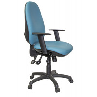 PS-HC2 with Inflatable Lumbar, Seat Slide & ECO Height Adjustable Arms