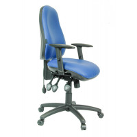Contour V with Durham height and depth adjustable arms, inflatable lumbar, seat depth adjustment