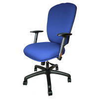 Ergo-Postural PS07 Exec - Orthopaedic Office Chair with Lumbar Support & Seat Depth Adjustment